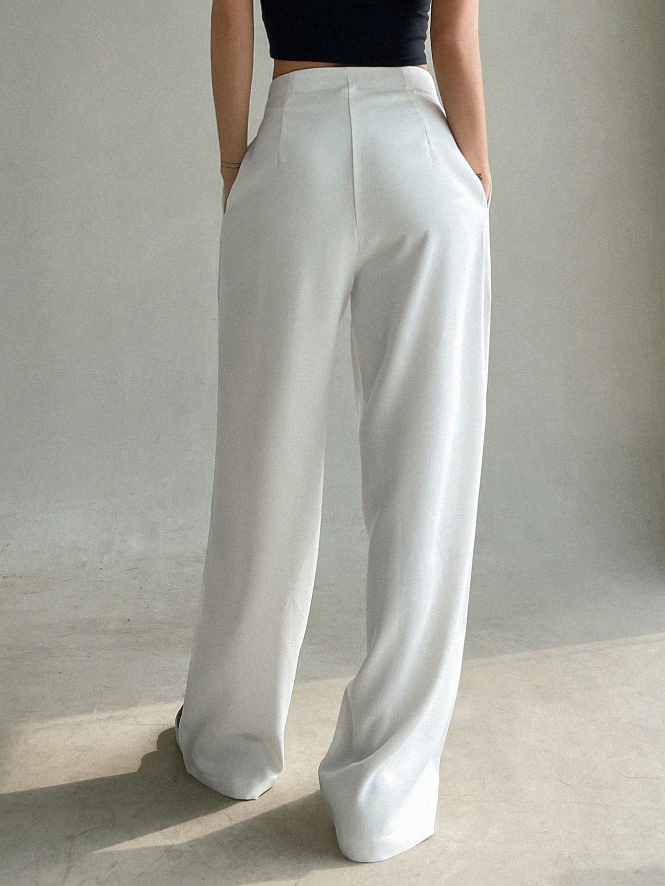 Calça feminina, Calça reta, Calça cintura alta, Calça stretch, Calça conforto, Calça wide leg