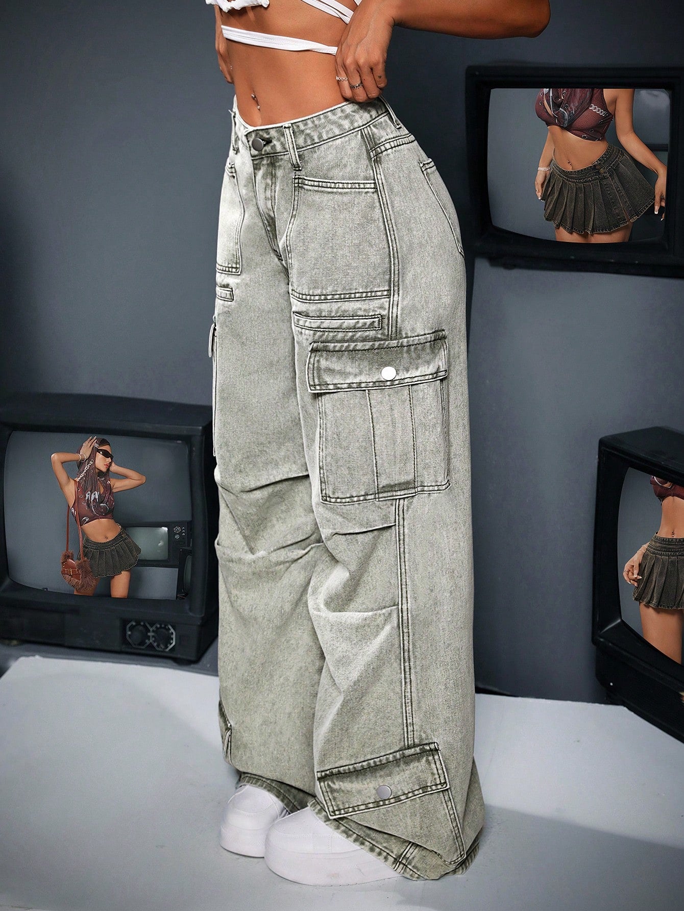 Calça jeans feminina, Calça jeans reta, Calça jeans cintura alta, Calça jeans destroyed,,Calça jeans stretch, Calça jeans lavagem escura, Calça jeans conforto, Calça jeans wide leg