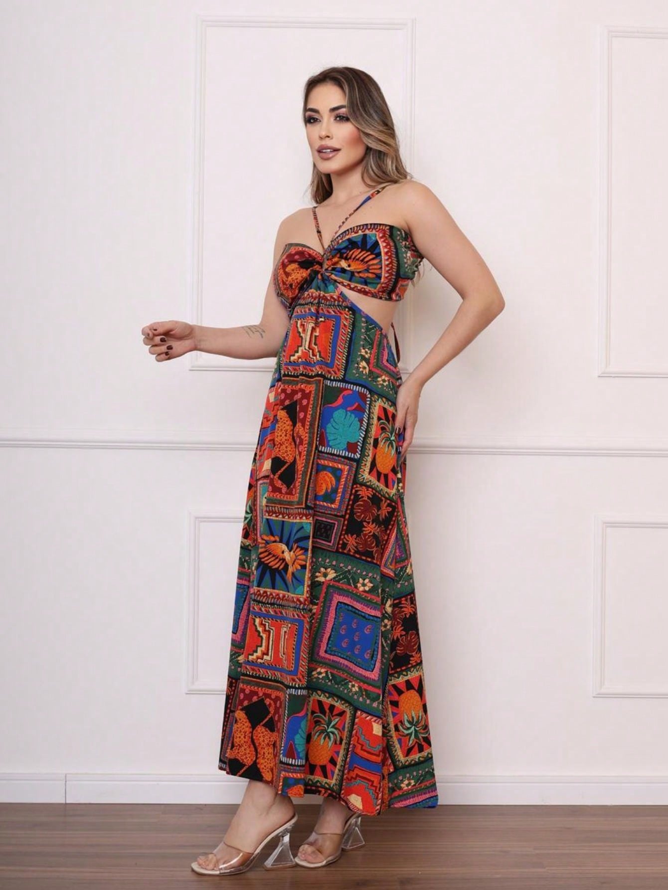 Vestido longo, Vestido estampado, Vestido casual, Vestido midi, Vestido de festa, Vestido, Vestido Feminino