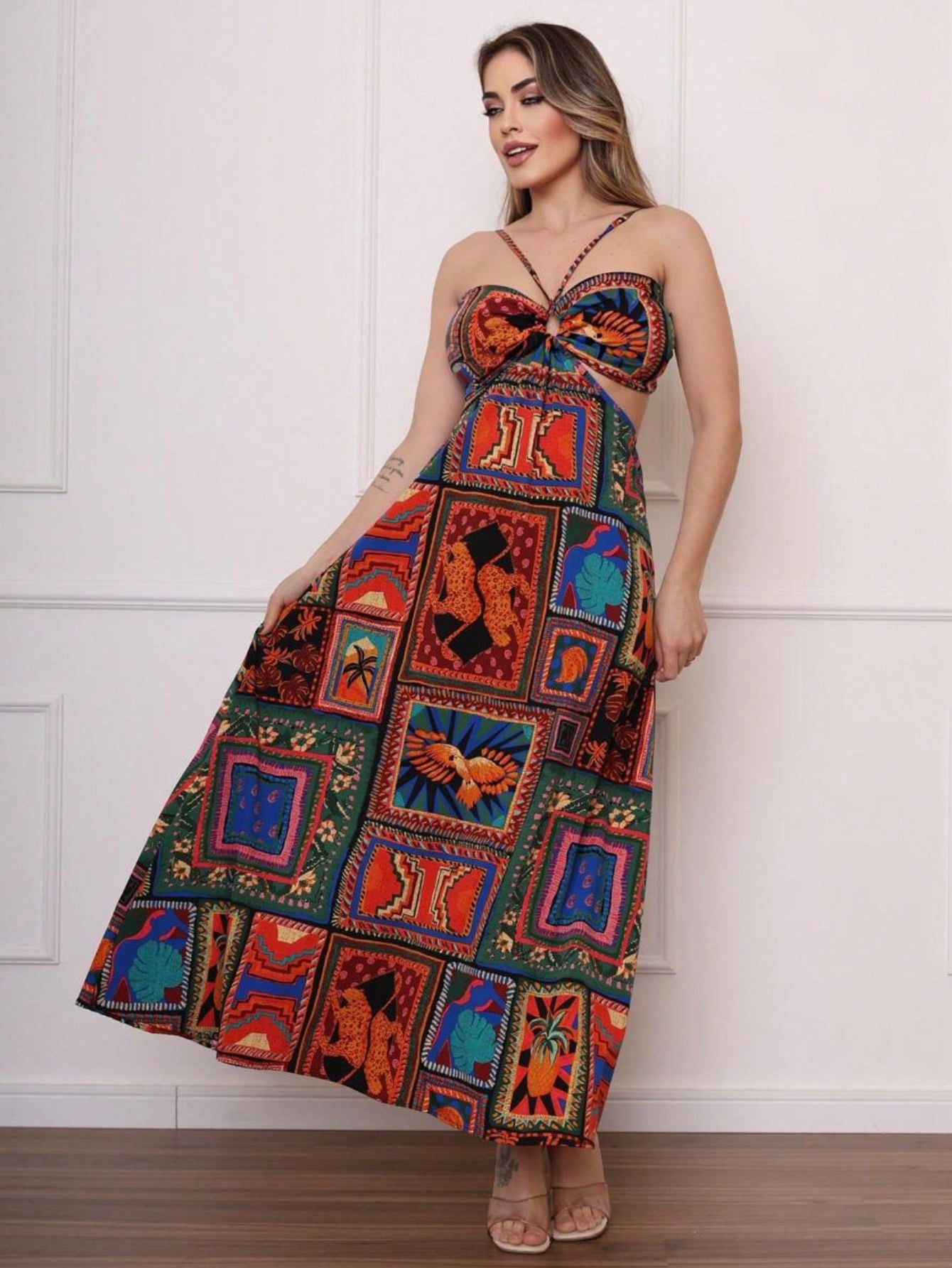 Vestido longo, Vestido estampado, Vestido casual, Vestido midi, Vestido de festa, Vestido, Vestido Feminino