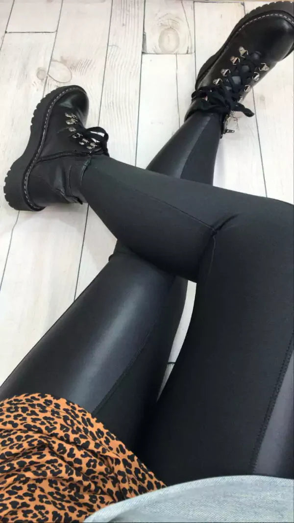 calça, calça feminina, calça efeito cera, calça legging,