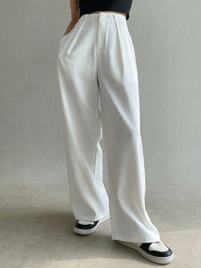 Calça feminina, Calça reta, Calça cintura alta, Calça stretch, Calça conforto, Calça wide leg