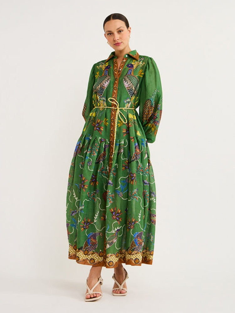 Vestido longo,Vestido estampado,Vestido casual,Vestido boho,Vestido elegante,Vestido, Vestido Feminino,