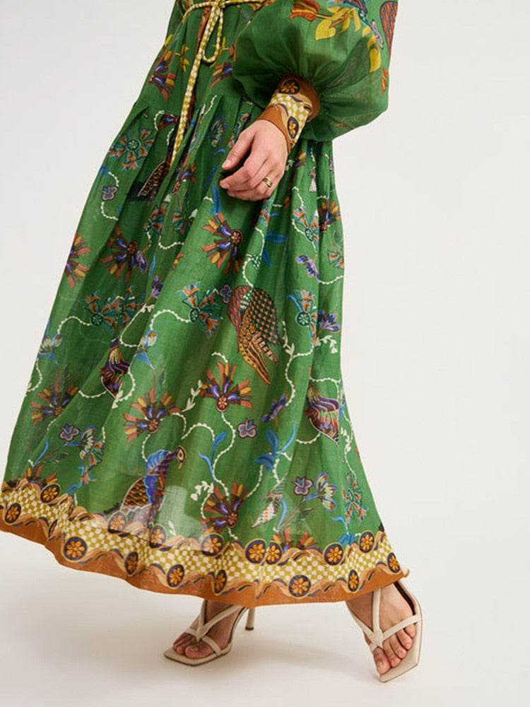 Vestido longo,Vestido estampado,Vestido casual,Vestido boho,Vestido elegante,Vestido, Vestido Feminino,