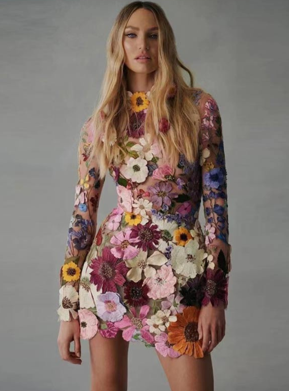 Vestido Curto Floral - Miss Taylor